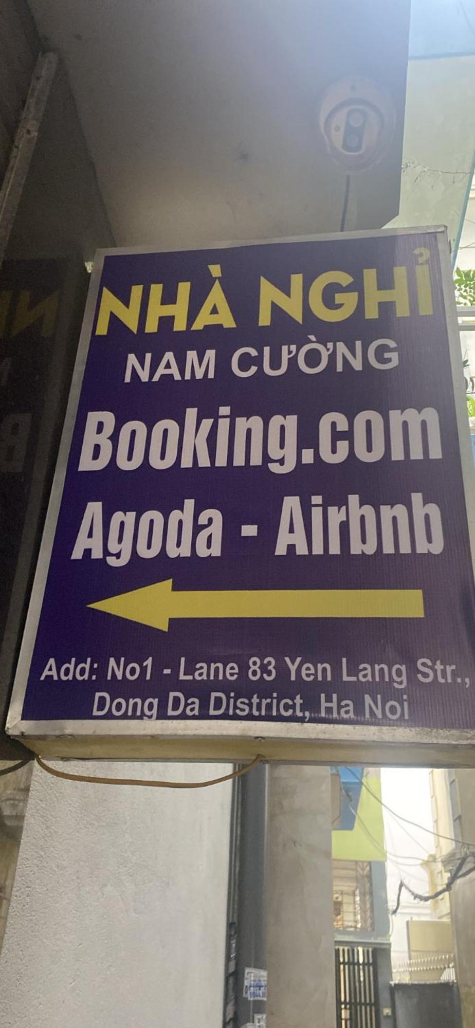 Nam Cuong Motel - Phong Don Co Cua So Thoang Mat Khep Kin - Thang May Hanoi Exteriör bild