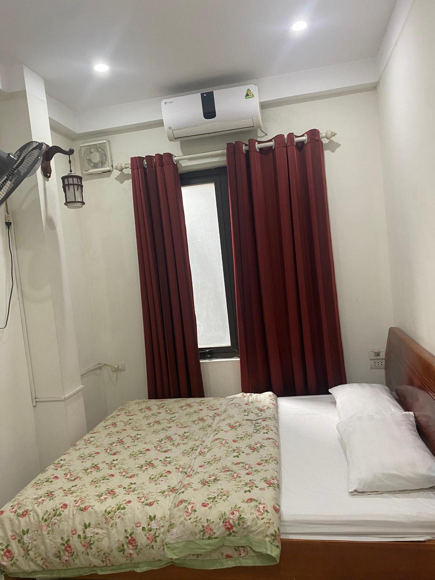Nam Cuong Motel - Phong Don Co Cua So Thoang Mat Khep Kin - Thang May Hanoi Exteriör bild